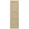 Ekena Millwork True Fit PVC Center Circle Arts & Crafts Fixed Mount Shutters, Natural Twine, 12W x 44H, PR TFP001AC12X044NT - alternate 12