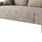 Homeroots 135" Camel Corduroy Modular Compression Foam Sofa With Toss Pillows 712972 - alternate 5
