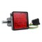 Grote Lighting LED Trailer Hitch Cover with Auxiliary Brake Light, Red, 2in Mount, 12V, 1W, IP23 54901-5 - alternate 3