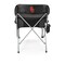 Picnic Time Family Of Brands NCAA USC Trojans PT-XL Heavy Duty Camping Chair - XL Beach Chair - 400 lb Capacity, Black 793-00-175-094-0 - alternate 1