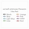 Uni-Ball Jetstream Elements Ballpoint Pen, Retractable, Medium 1 mm, Assorted Ink and Barrel Colors, 6PK 70149 - alternate 6