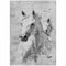 Homeroots 8' X 10' Gray And Silver Horse Washable Indoor Outdoor Area Rug 618682 - alternate 4