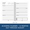Modern Jen Case of Assorted Cover WB Academic Planners, 7.5"x5", 64 sht, weekly 14-month format, Recycled Paper, PK28 11247cs - alternate 5