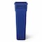 Suncast Commercial 23 GALLON SLIM TRASH CAN with HANDLES, BLUE/RECYCLE LOGO TCNH2030BLR - alternate 3