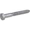 Hillman 1/2 in. X 4 in. L Hex Hot Dipped Galvanized Steel Lag Screw, 25PK 812098 - alternate 1