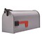 Solar Group Grayson T1 Gray Steel Rural Post Mount Mailbox ST100000 - alternate 6