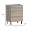 Homeroots 24" Natural Wood Freestanding Bathroom Vanity With White Sink And Three Drawers 624135 - alternate 5