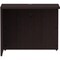 Lorell Return Shell, Rectangular, 35"x24"x29-1/2", Espresso LLR18263 - alternate 3