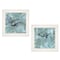 Homeroots Set Of Two Wildlife 1 White Framed Print Wall Art, 2PK 406041 - alternate 1