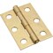 National Hardware 2-1/2'' Brass Tight-Pin Narrow Hinge, 2 Count N146-290 - alternate 1