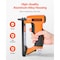 Vevor Pneumatic Staple Gun 21 Gauge for 80 Series Fine Wire Staples 1/2 in Crown MT8016 - alternate 6