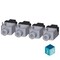 Siemens circular conduc. terminal TA1.4 6 AWG&350 kcmil with auxiliary conductor 3VA9244-0JG12 - alternate 3