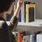Acrimet Steel Metal Bookends for Shelves, Heavy Duty, for Large books, Black, 2PK 292.5 - alternate 7