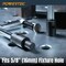Powertec 2PK Welding Clamp T-Handle - 6-1/2in Max Opening, 3-1/4in Throat Depth-Fits 5/8in (16mm) Holes, 2PK 72234-P2 - alternate 5