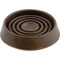 Shepherd Hardware Caster Cup, Rubber, Brown, 4PK 9075 - alternate 1