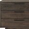 Homeroots 63" Dark Brown Solid Wood Six Drawer Double Dresser 518621 - alternate 5