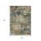Homeroots 10' X 14' Gray Beige And Khaki Abstract Washable Indoor Outdoor Area Rug 630740 - alternate 5
