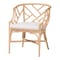 Bali & Pari Padma Natural Rattan Dining Chair 263-14442-ZORO - alternate 1