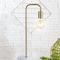 Jonathan Y Axel 20.5" Minimalist Glam Gold Pipe Metal/Marble LED Table Lamp, Brass Gold JYL1094A - alternate 7
