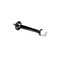 Ives Door Stop 3 1/8 in W X 7/8 in L Brass Black Mounts to wall Black 61MB19 - alternate 1