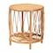 Bali & Pari Berilo Bohemian Light Honey Rattan End Table 251-13963-ZORO - alternate 1