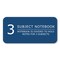 Roaring Spring Case of Wirebound Notebooks, 11"x9", 3 Subject 3 Pkt, 120 sht, College Ruled w/margin, Asstd. Colors, PK24 11384cs - alternate 4