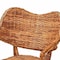 Bali & Pari Tara 2-Piece Natural Rattan Dining Chair - Handwoven Wicker Armchair with Curved Backrest, Seating 266-2PC-14569-ZORO - alternate 6