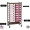 Omnimed Horizontal Cabinet Chart Rack Hold X-Large Binders(16 Binder Capacity 264581-WG - alternate 3