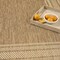 Homeroots 4' X 6' Natural Geometric Indoor Outdoor Area Rug 572621 - alternate 6