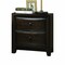 Homeroots 17" X 34" X 25" Walnut Wood Nightstand 347094 - alternate 1