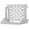 On-Q On-Q Shelf Mounting Bracket - For Enclosure - White - 10 lb Load Capacity - Plastic - 1 Pack AC1060 - alternate 10