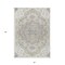 Homeroots 5' X 8' Ivory Beige And Gray Oriental Washable Indoor Outdoor Area Rug 596633 - alternate 9