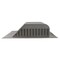 Gaf Master Flow 60 sq. in. NFA Aluminum Slant Back Roof Louver Static Vent, Shingle Match Weathered Wood SSB960ASMWW - alternate 7