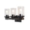 Jonathan Y Bungalow 22.75" 3-Light Iron/Seeded Glass Rustic Farmhouse LED Vanity Light, Oil Rubbed Bronze JYL7509A - alternate 15