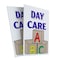 Signmission Day Care, Plastic Signs Only 24 Inch x 36 Inch, Corrugated Plastic, 2PK CSB-2436-2PACK-Day Care - alternate 1