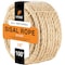 Xpose Safety Sisal Rope, 1/2 In Thick Rope, Heavy Duty Durable Natural Fiber Rope 1/2 x 100Ft SR12-100-X - alternate 1