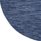 Homeroots 10' Navy Blue And Denim Blue Round Indoor Outdoor Area Rug 545484 - alternate 6