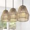 Jonathan Y Ibiza Island 30" 3-Light Woven Rope/Metal Bohemian Coastal LED Linear Pendant, Oil Rubbed Bronze/Natu JYL1124A - alternate 10