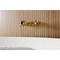 Kingston Brass Two-Handle Wall Mount Tub Faucet, Brushed Brass KS5027NX - alternate 2