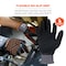 Ergodyne XL Black Full Nitrile Dipped Impact Gloves 7101 - alternate 6