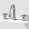 Vigo Wythe Two Handle Three-Hole Widespread Bathroom Faucet in Brushed Nickel VG01306BN - alternate 6