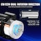 Vevor 1.5HP Electric Motor 3450RPM AC11V/230V 56C Frame 1-Phase 5/8 in Keyed Shaft SY-1.5HP-2P-B34-C - alternate 8