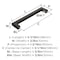 Amerock Monument 5-1/16 inch (128mm) Center-to-Center Oil-Rubbed Bronze Cabinet Pull, 25PK 25VMP36571ORB - alternate 5