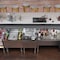 Amgood 22 in. x 18 in. Mixology Station - Underbar Hand Sink with Glass Rinser and Dipper Well UMS-2218-Z - alternate 4