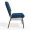 Flash Furniture Fabric Church Chair, Blue XU-CH-60096-NVY-DOT-BAS-GG - alternate 7