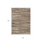Homeroots 3' X 5' Brown And Beige Abstract Washable Indoor Outdoor Area Rug 613073 - alternate 7