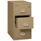 Fireking 3 Drawer, 1 Hr Fire & Impact Rated, Vertical, 31" depth Letter Sand 3-1831-CSA - alternate 4