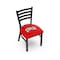 Holland Bar Stool Co BlackLogo Chair, VinylSeat L00418UNevLV - alternate 1