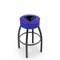 Holland Bar Stool Co 30" 4" DePaul Cushion Seat, Blk Wrinkle Base Swivel Bar Stool L8B130DePaul - alternate 1