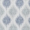Homeroots 3' X 5' Sky Blue Ivory And Denim Blue Ikat Washable Indoor Outdoor Area Rug 589122 - alternate 8